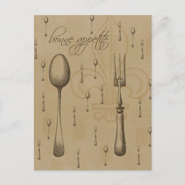 Carte Postale Bonne appétit (Devant)