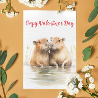 Bonne Capy Valentine's day Capabara Love