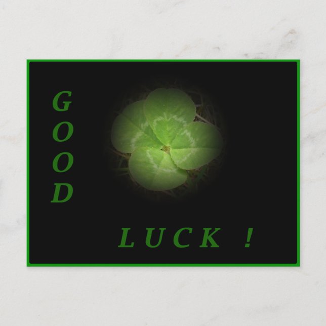 Carte Postale Bonne chance (Devant)