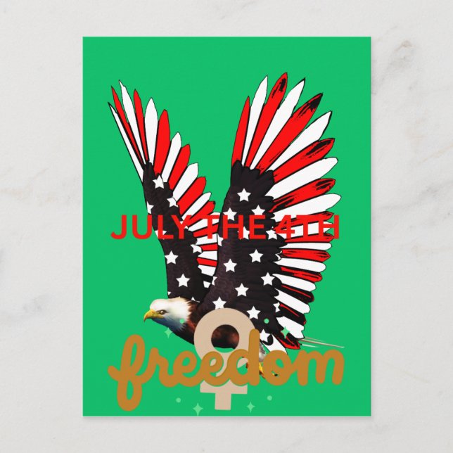 CARTE POSTALE BONNE FÊTE DE LA MEMORIAL DAY (Devant)
