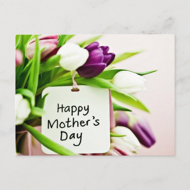 Carte Postale Bonne fête des mères (Devant)