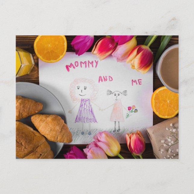 Carte Postale Bonne fête des mères (Devant)