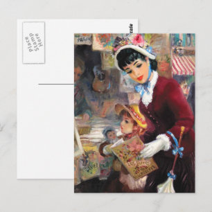 Carte Postale Bonne fête des mères. Art vintage