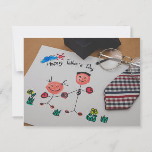Carte Postale Bonne Fête des pères