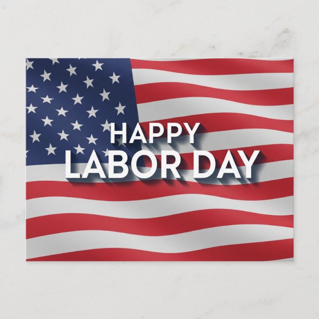 Carte postale Bonne Fête du Travail (Devant)