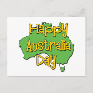 Carte Postale Bonne fête nationale australienne