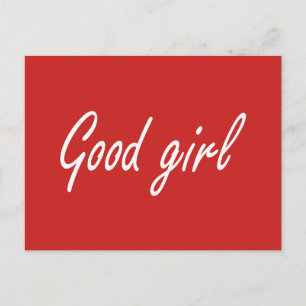Carte Postale Bonne fille