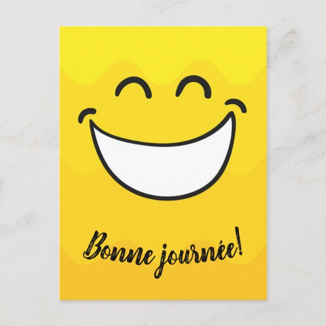 Carte Postale Bonne journée! (Devant)