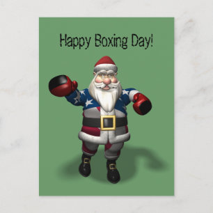 Carte Postale Bonne journée de boxe !