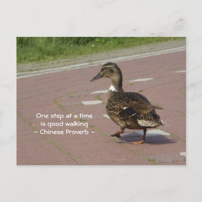 Carte Postale Bonne marche (Devant)