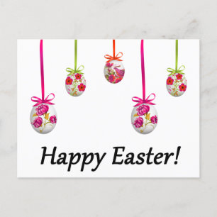 Carte Postale Bonne Pâques ! (d'inspiration ukrainienne)