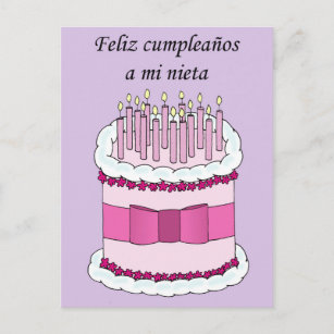 Cartes Postales Anniversaire Espagnol Originales Zazzle Fr