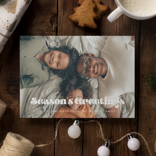 Carte Postale Bonnes Fêtes vintages Noël (Créateur téléchargé)