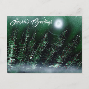 Carte Postale Bonnes Fêtes Wintergreen