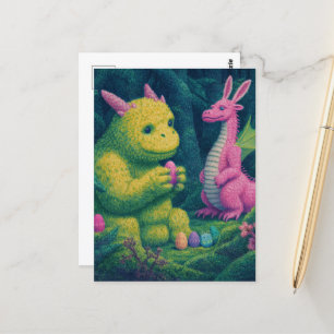 Carte Postale Bonnets de Pâques
