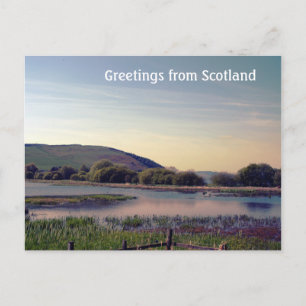 Carte Postale Bonnie Scotland — Scottish Loch View