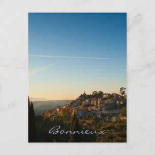 Carte Postale Bonnieux, village dans le Luberon, Provence.