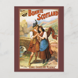 Carte Postale Bonny Scotland