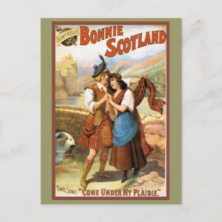 Carte Postale Bonny Scotland