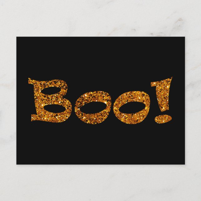 Carte Postale Boo ! (Devant)