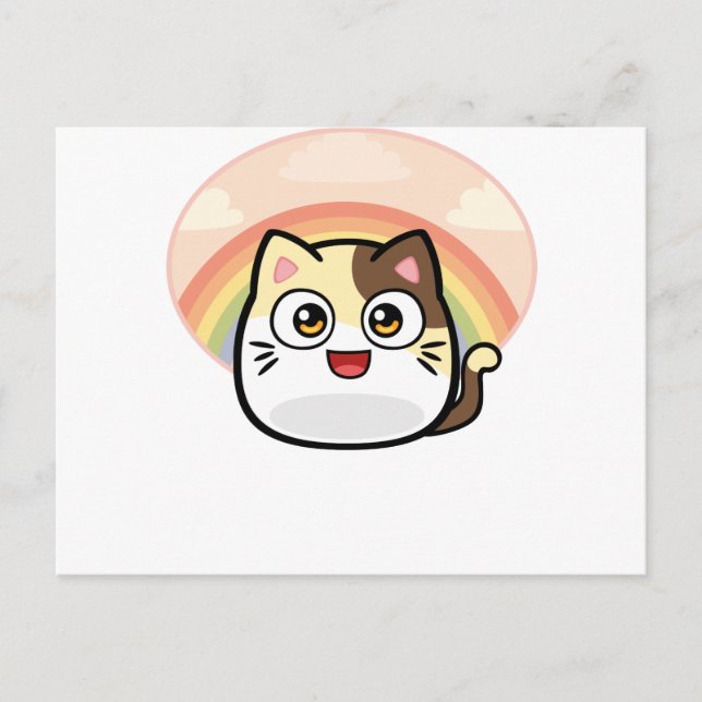 Carte Postale Boo en produits de conception de chat (Devant)