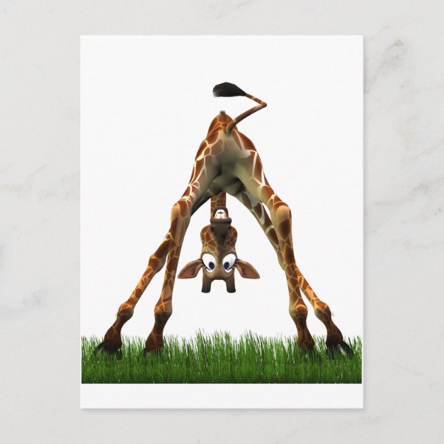 Carte Postale Boo! Says Olympia Giraffe. (Devant)