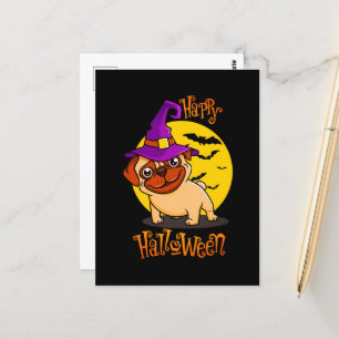 Carte Postale BooF - Bruno the Witchy French Bulldog