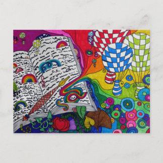 Carte Postale Book of Life Postcard