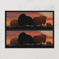 Bookmarkers de boeuf de musc