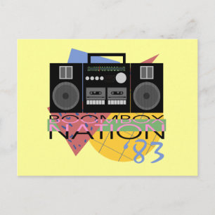 Carte Postale Boombox Nation 83