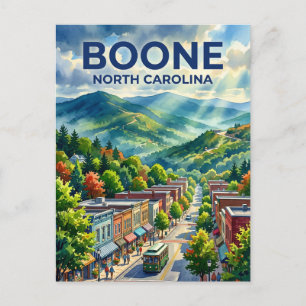Carte Postale Boone États-Unis
