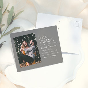 Carte Postale Booze Moderne Nourriture & Mauvaise Danse Déménage