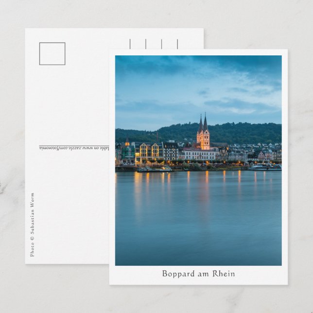 Carte Postale Boppard Allemagne (Devant / Derrière)
