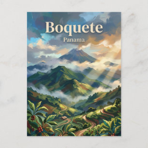 Carte Postale Boquete Panama
