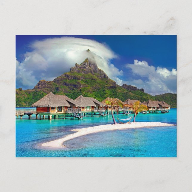 Carte Postale Bora Bora (Devant)