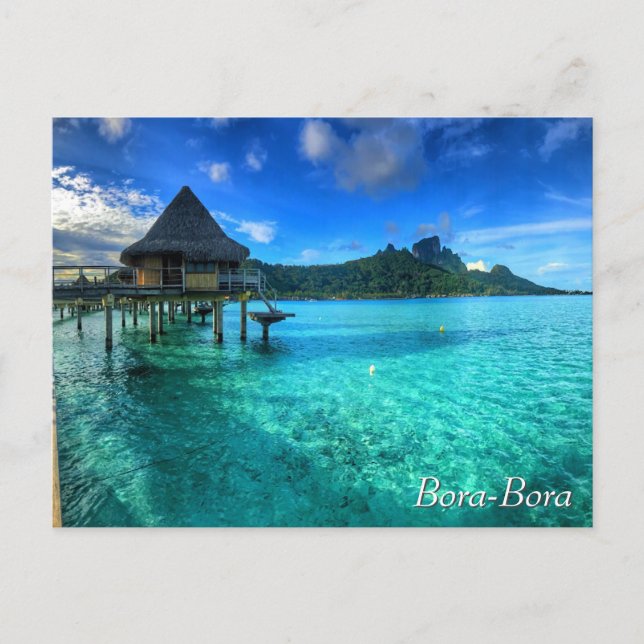 Carte Postale Bora-Bora (Devant)