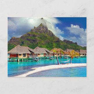 Carte Postale ฺBora Bora Beach