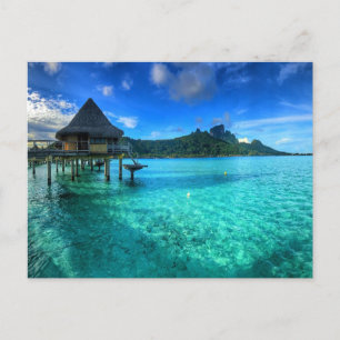 Carte Postale Bora Bora Paradise, Bungalow Dreams