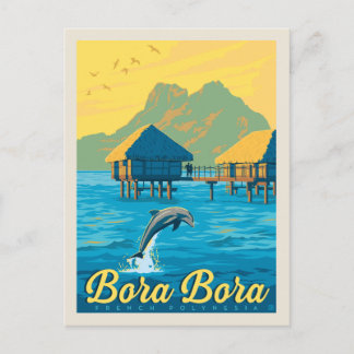 Carte Postale Bora Bora, Polynésie française
