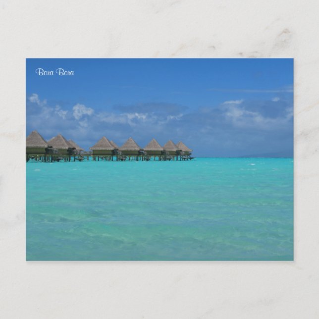 Carte Postale Bora Bora Polynésie française (Devant)