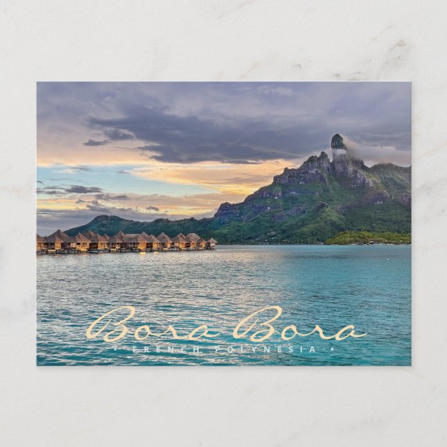 Carte Postale Bora Bora Tahiti France Polynésie (Devant)