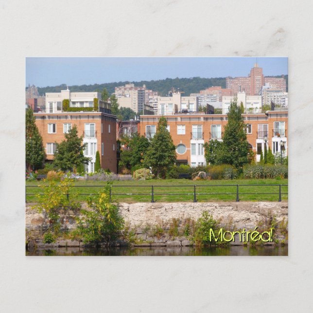 Carte Postale Bord de mer de Montréal (Devant)