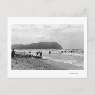 Carte Postale Bord de mer, Oregon Bathers et Tillimook Head