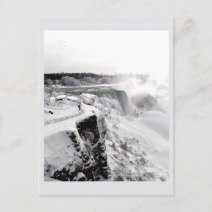 Carte Postale Bord des chutes du Niagara