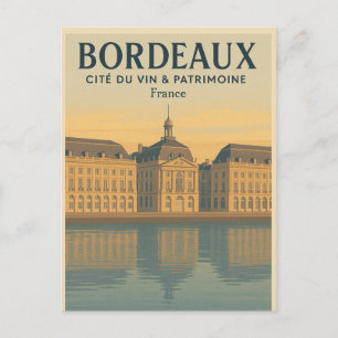CARTE POSTALE BORDEAUX — CITÉ DU VIN & PATRIMOINE