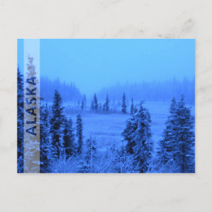Carte Postale Bordure pour votre photo de vacances en Alaska