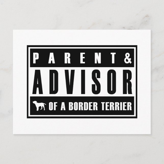 Carte Postale Bordure Terrier (Devant)