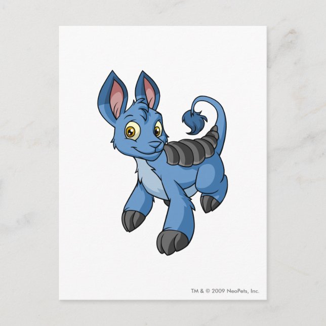 Carte Postale Bori Blue (Devant)