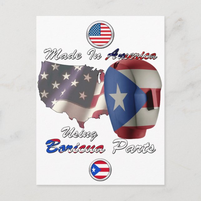 Carte Postale Boricua_made (Devant)