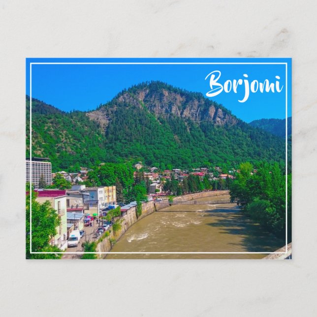 Carte Postale Borjomi Hot Springs Resort Georgia Caucuses (Devant)
